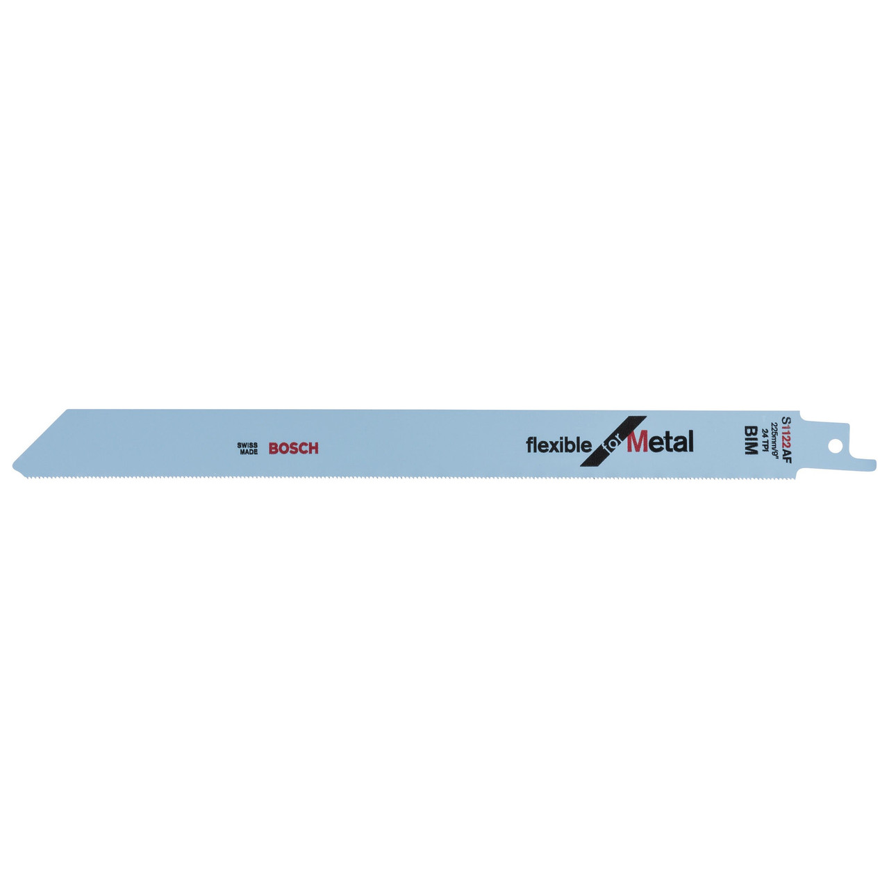 Bosch S1122AF 225mm Flexible Reciprocating Saw Blade for Metal