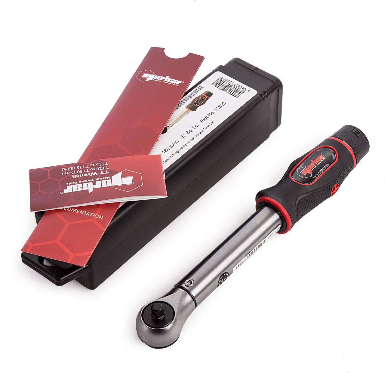 Norbar 13830 TTi 20 Torque Wrench 4-20Nm 1/4in