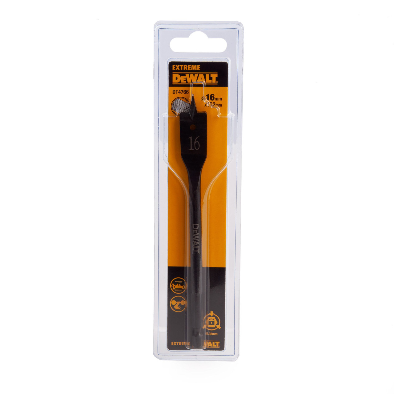 Dewalt DT4766 16 × 152mm Extreme Flatwood Drill Bit