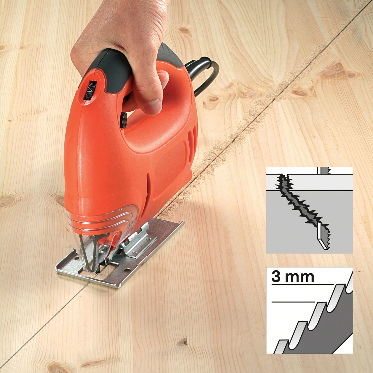 Bosch 2608630033 T 111 C Basic for Wood Jigsaw Blade 100mm Pack of 5