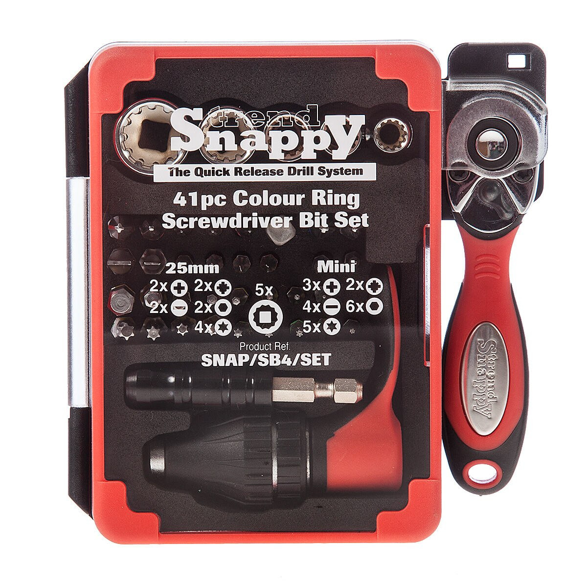 Trend SNAPSB4SET Snappy Screwdriver Bit Set