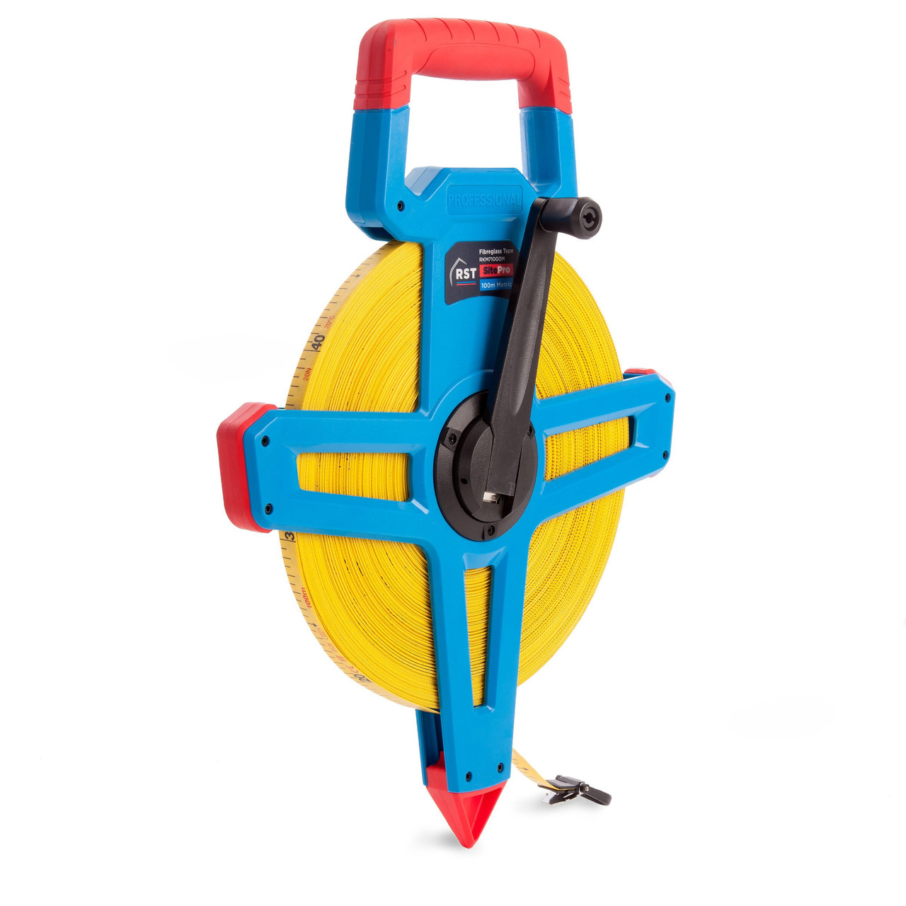 Rst RKM71000M 100m Fibreglass Open Frame Tape Measure