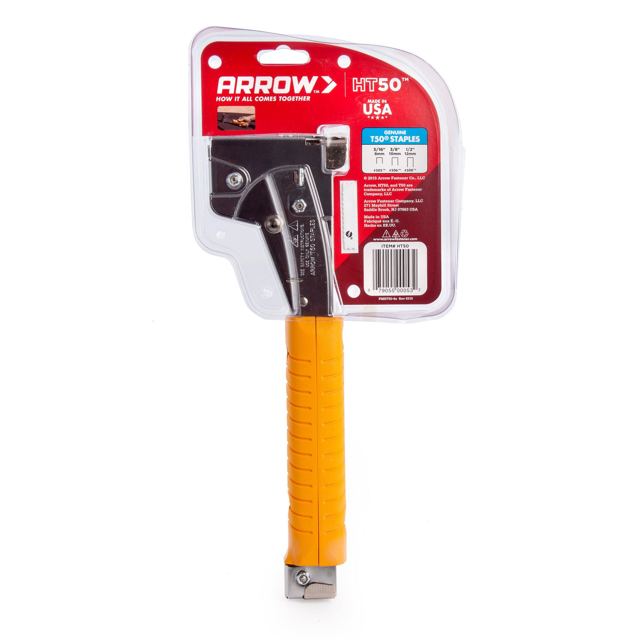 Arrow HT50A Heavy-Duty Hammer Tacker