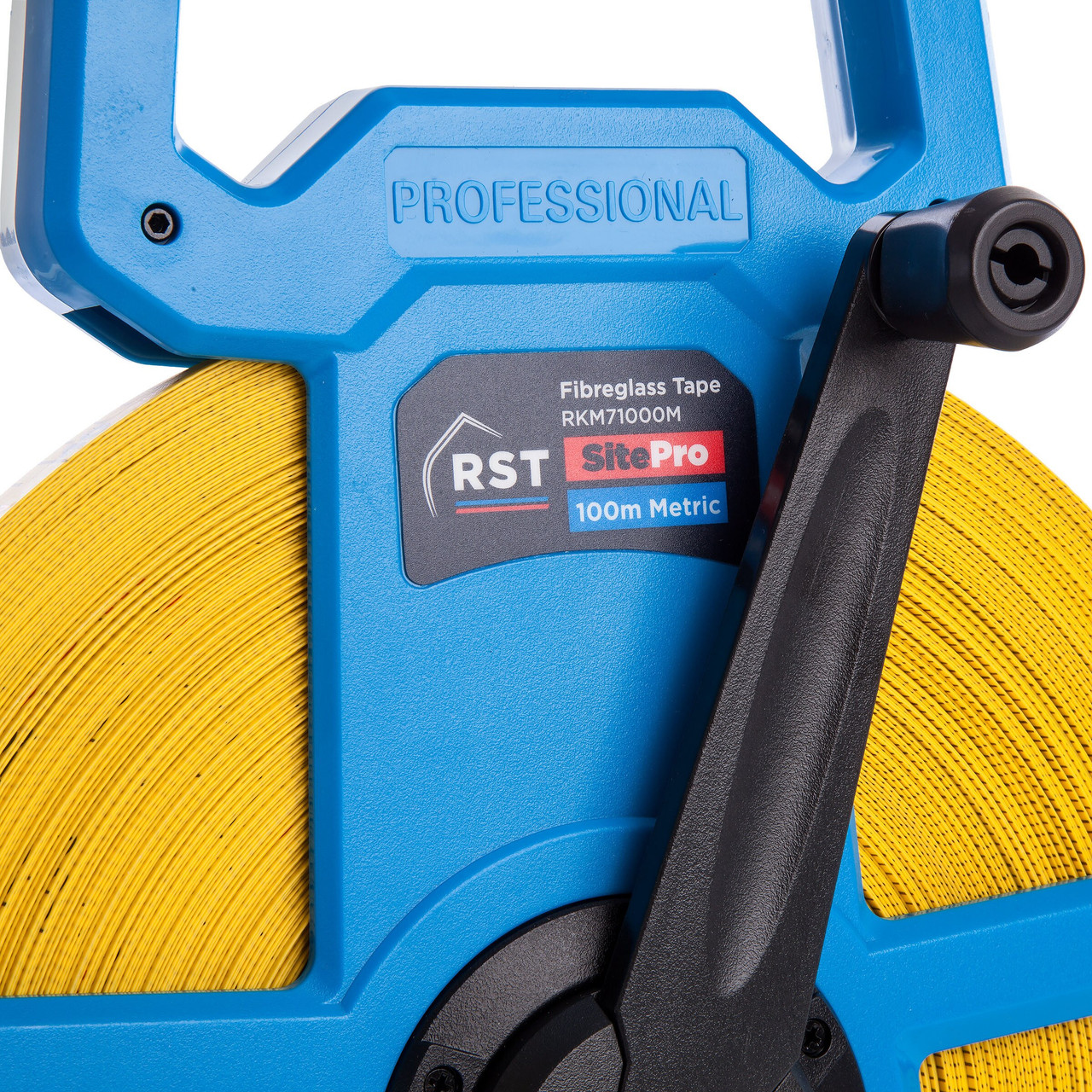 Rst RKM71000M 100m Fibreglass Open Frame Tape Measure