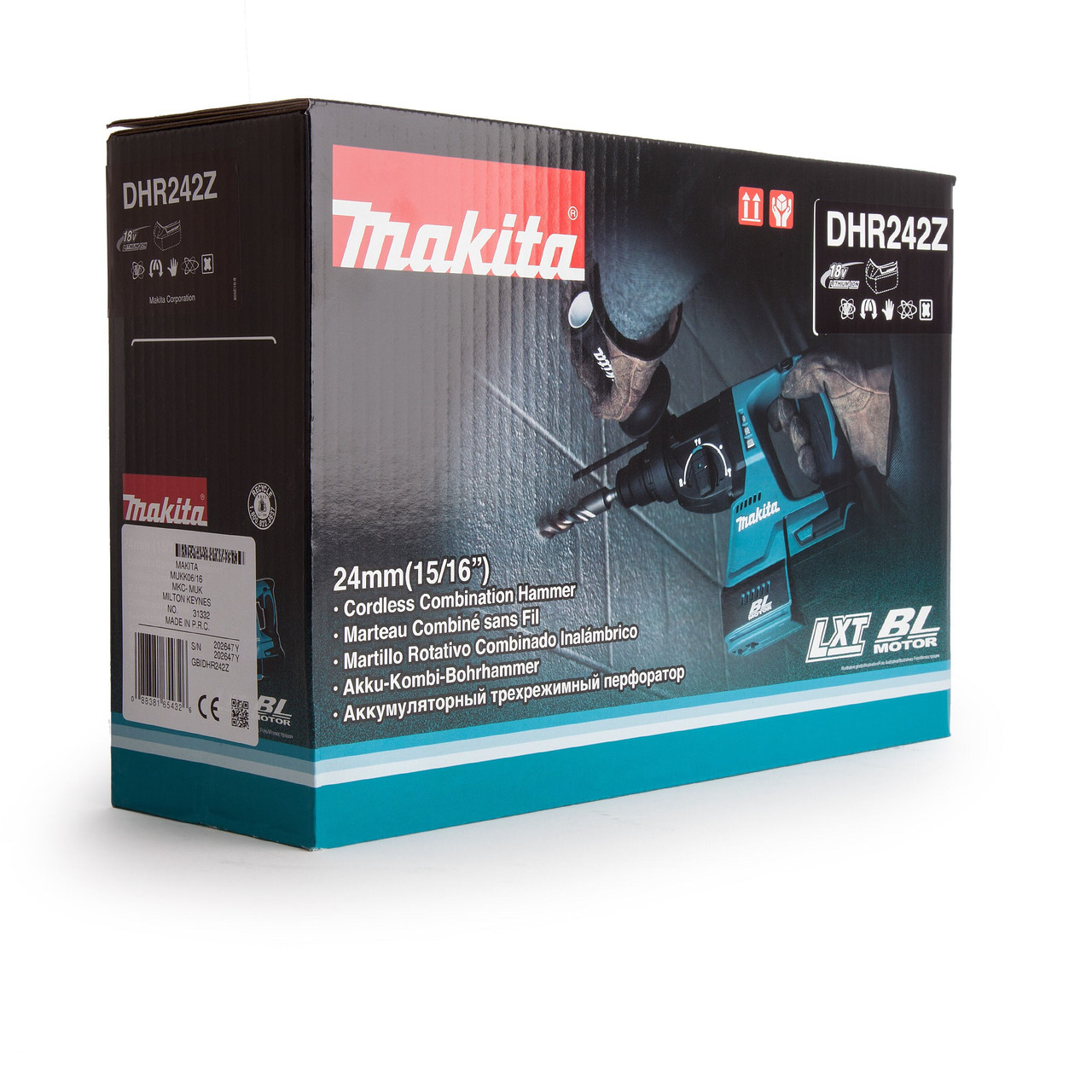Makita DHR242Z 18V SDS+ Brushless Rotary Hammer Body Only