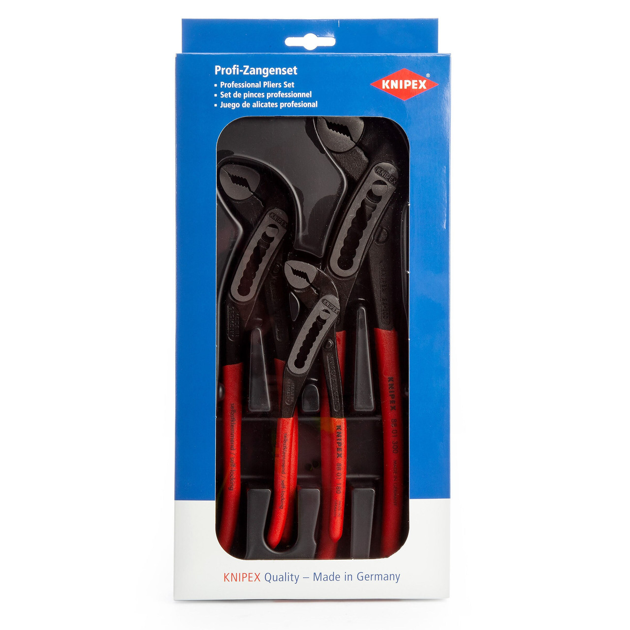 Knipex 002009V03 Alligator Water Pump Pliers Set 3 Piece