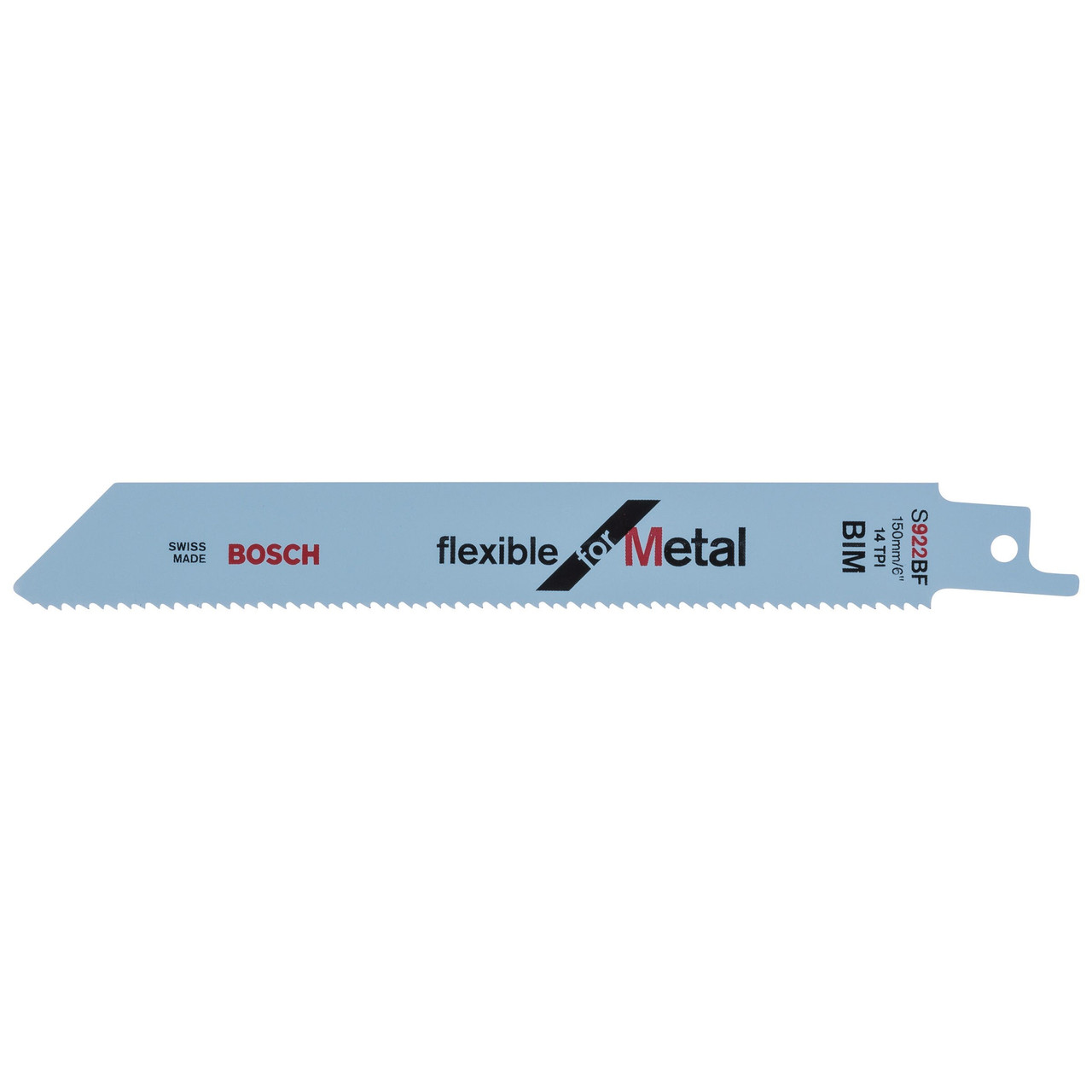 Bosch S922BF 150mm 14 TPI Metal Reciprocating Saw Blade (Pack of 5)