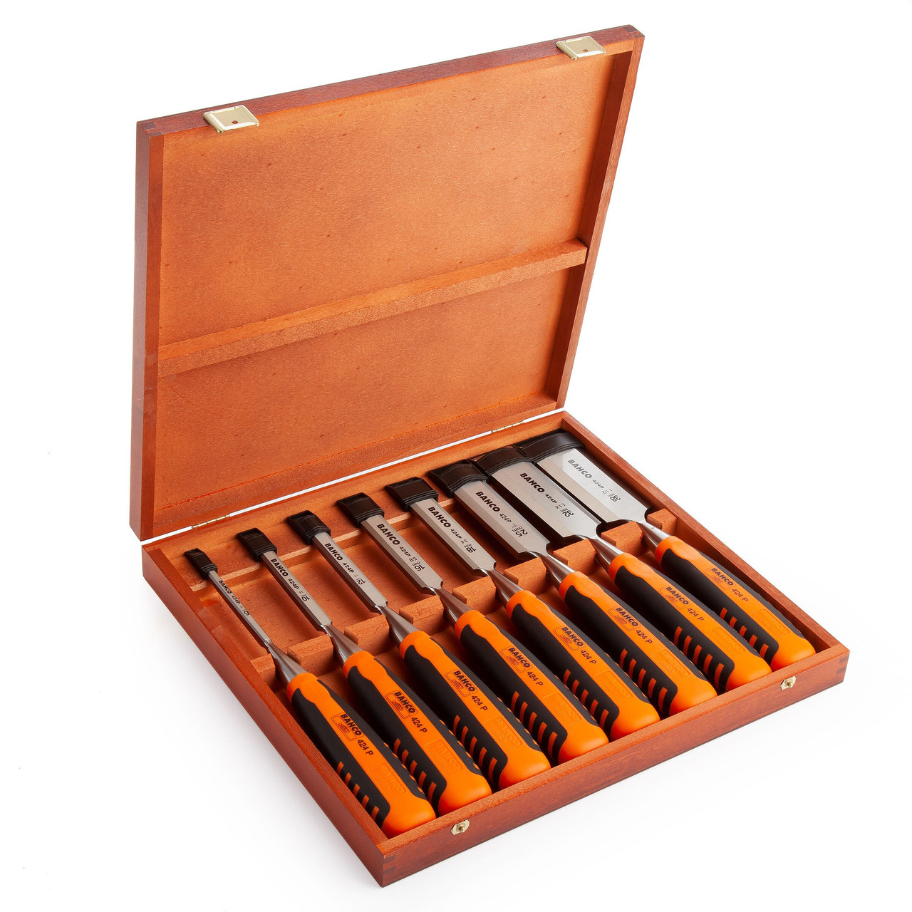 Bahco 424PS8EUR 8 Piece Bevel Edge Chisel Set