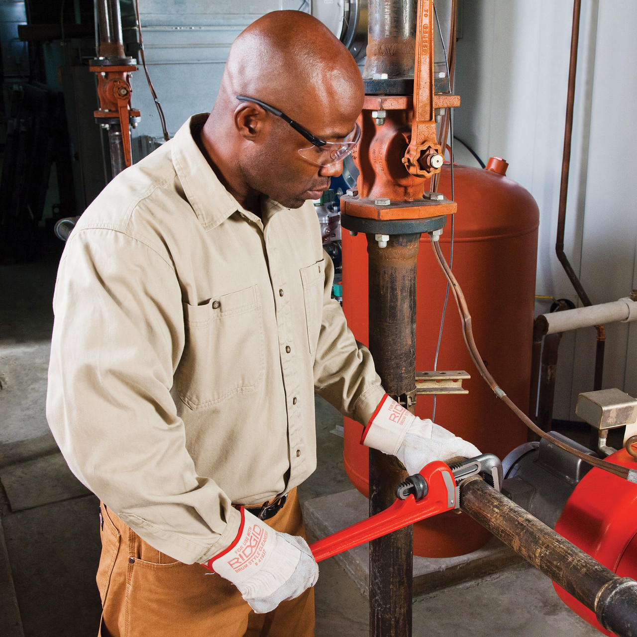 Ridgid 31020 350mm Straight Pipe Wrench