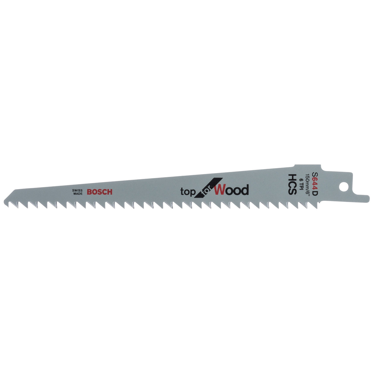 Bosch S644D 150mm Reciprocating Saw Blade for Wood (Pack of 5)