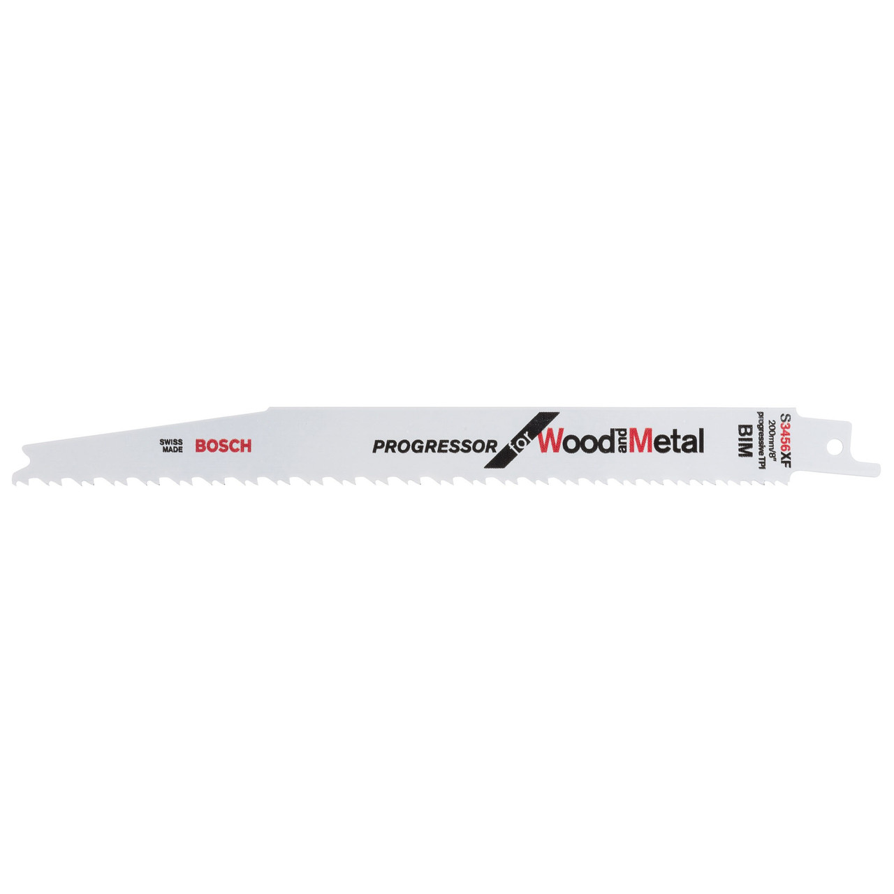 Bosch S 3456 XF Progressor 200mm Wood & Metal Reciprocating Saw Blade (Pack of 5)