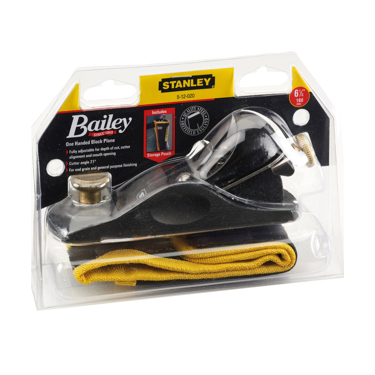 Stanley 512020 No.9 1/2 Block Plane 6"