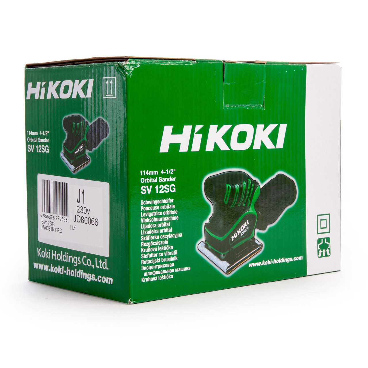 Hikoki SV12SGJ1Z Orbital Palm Sander 114 × 140mm 240V