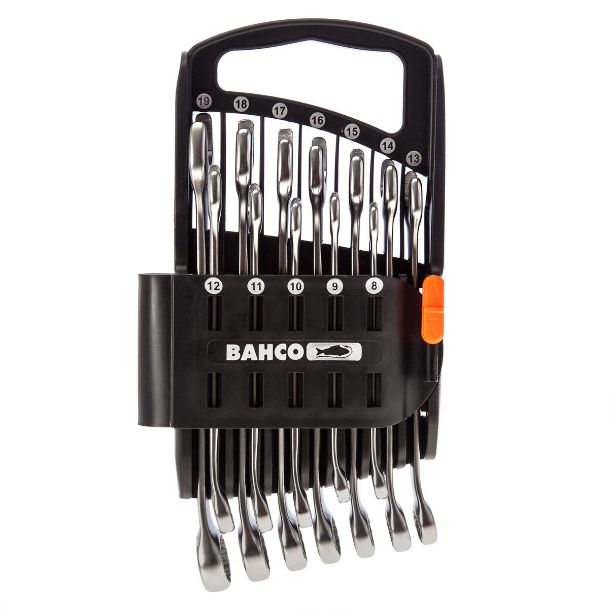 Bahco 111MSH12 Combination Spanner Set 8-19mm 12 Piece