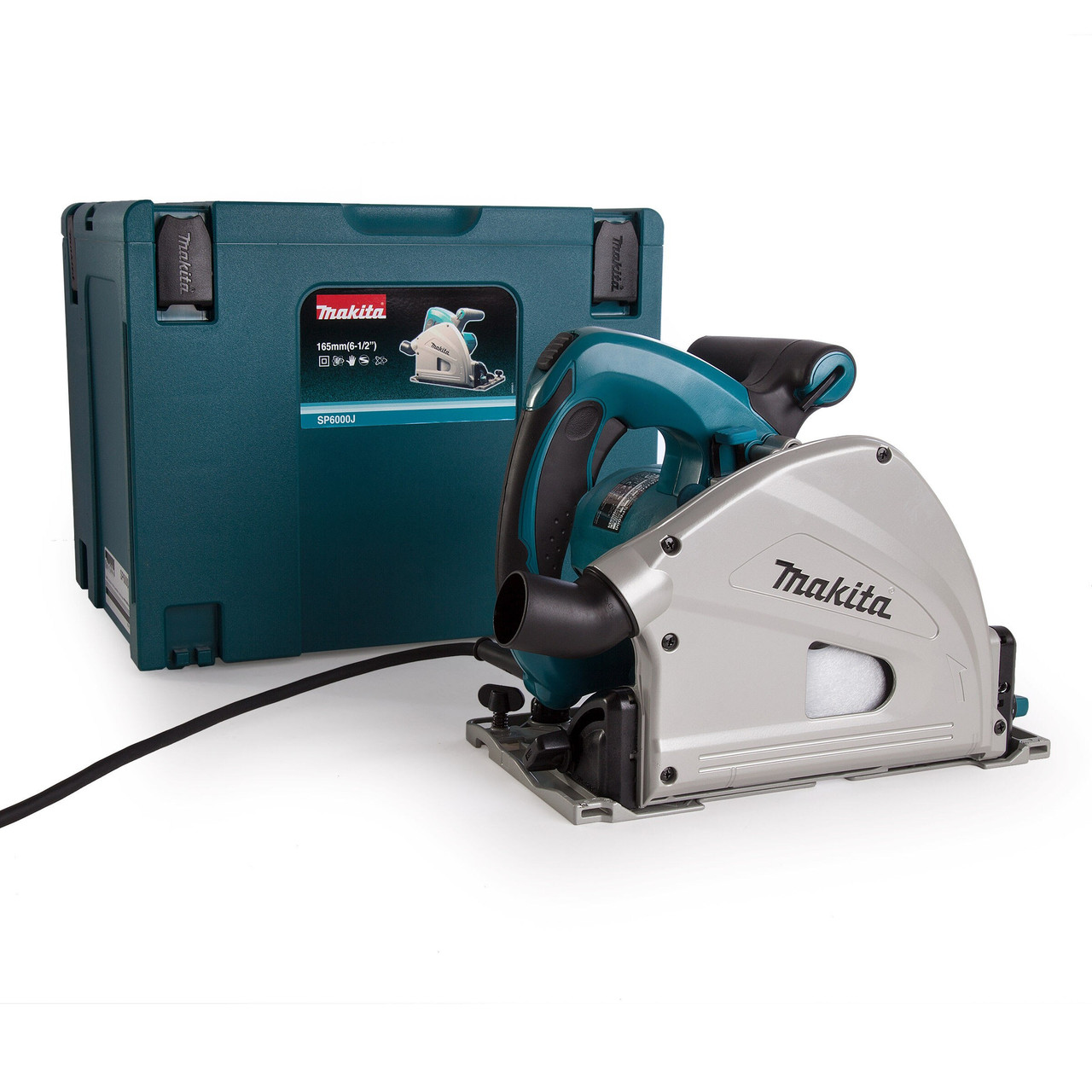 Makita SP6000J1 110V 1300W 165mm Plunge Saw with Makpac Case