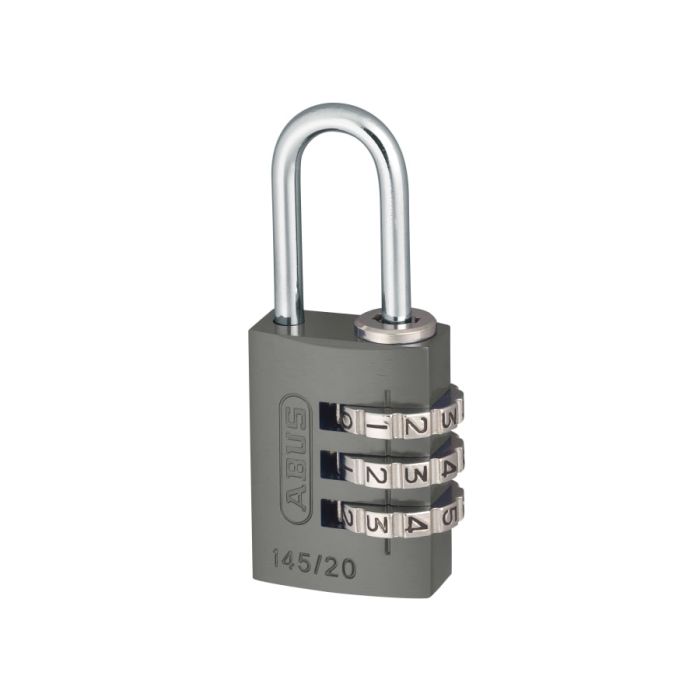 Abus Mechanical 46576 20mm Aluminium Combination Padlock