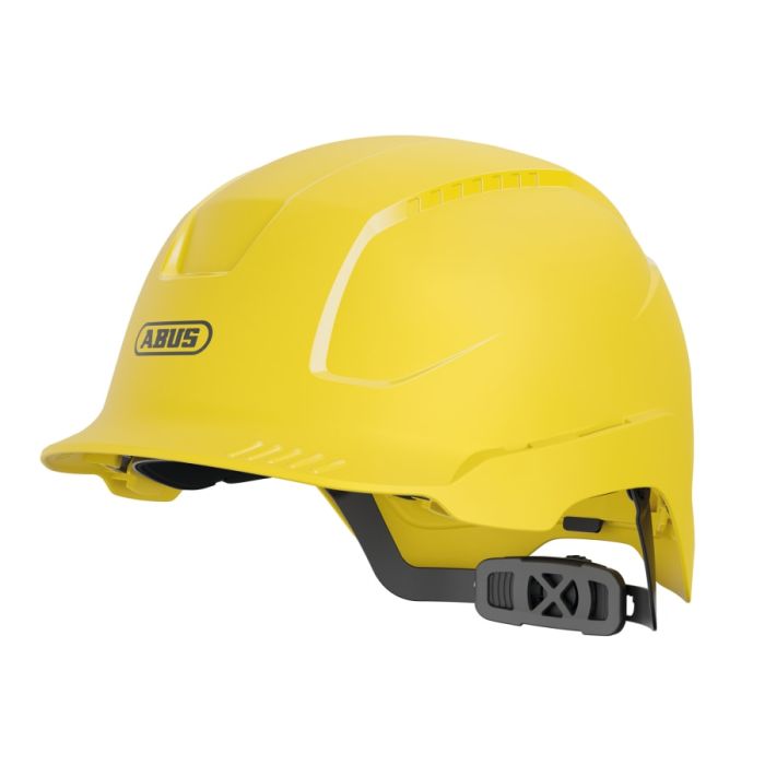Abus Mechanical 38483 Non-vented Safety Helmet Yellow