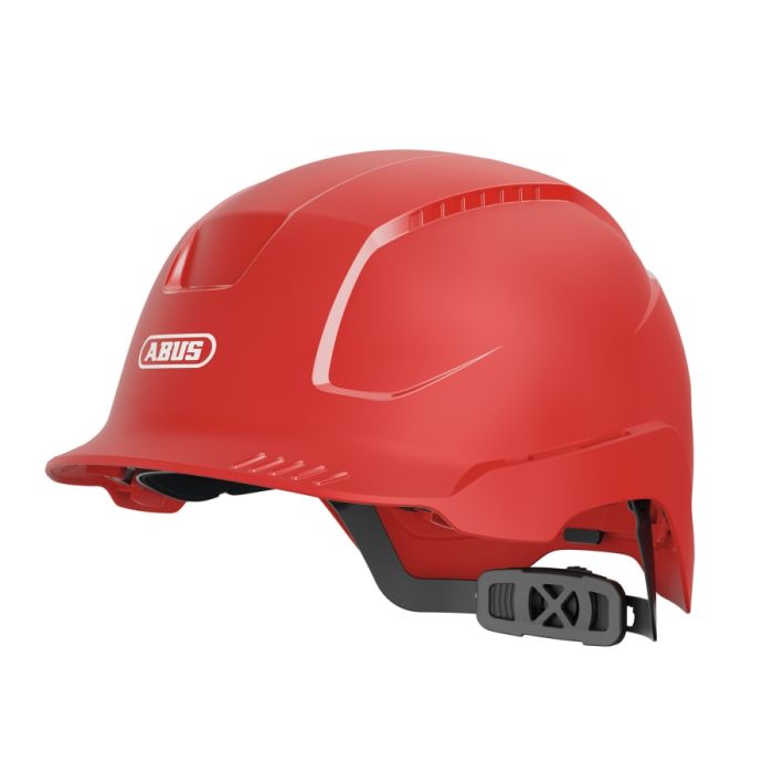 Abus Mechanical 38484 Non-vented Safety Helmet Red