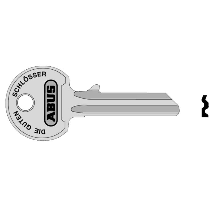 Abus Mechanical 00835 36/55 55mm Right Hand Key Blank