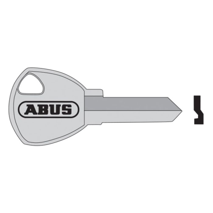 Abus Mechanical 02688 65/30 30mm Old Profile Key Blank