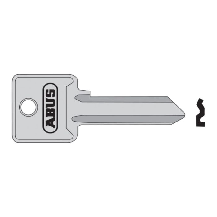 Abus Mechanical 02701 Right Hand Key Blank