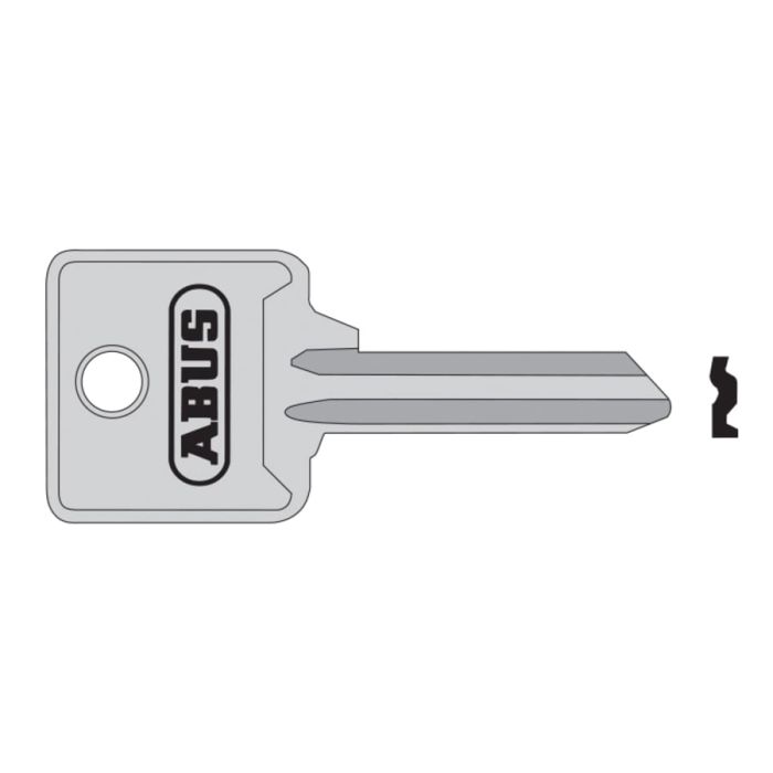 Abus Mechanical 02702 40mm Right Hand Key Blank