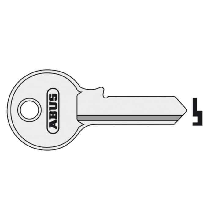 Abus Mechanical 02884 55/50mm Key Blank