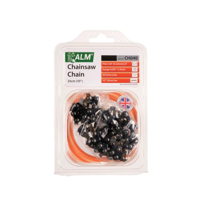 Alm Manufacturing CH040 Chainsaw Chain 3/8in x 40 Links 1.3mm
