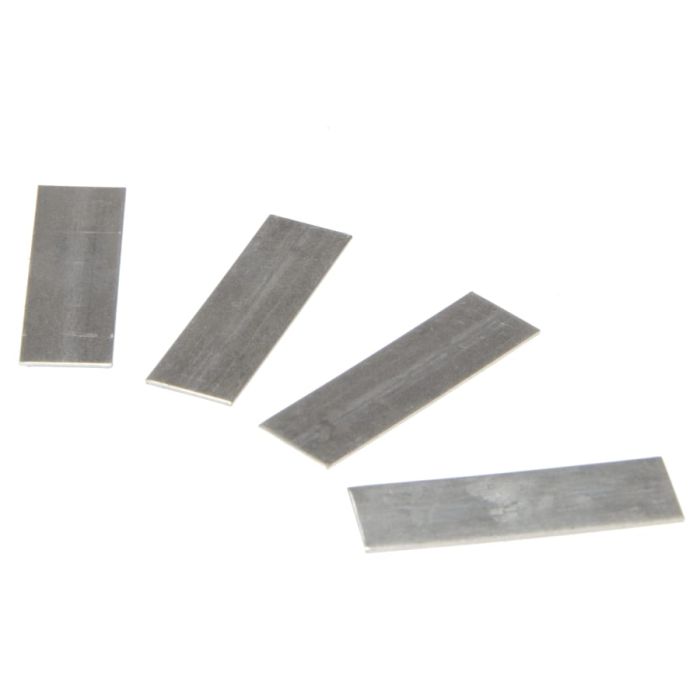 Alm Manufacturing GH005 Aluminium Lap Strips Pack of 50