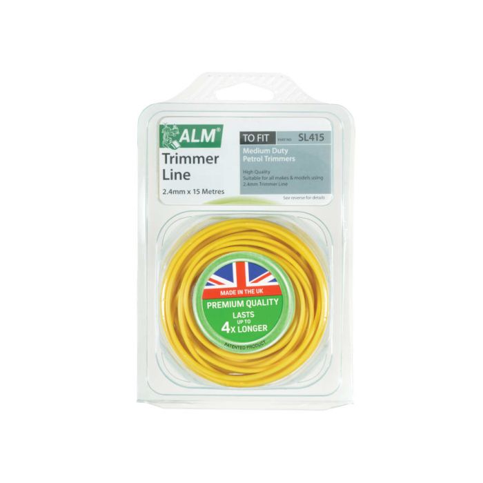 Alm Manufacturing SL415 2.4mm x 15m Medium-Duty Trimmer Line