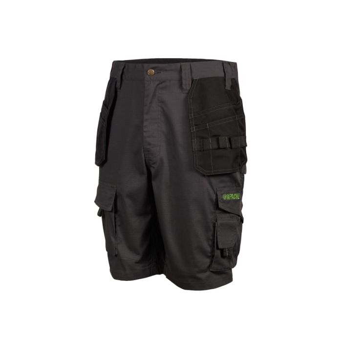 Apache APKHTSHORTGREY30 Rip-Stop Holster Shorts 30in