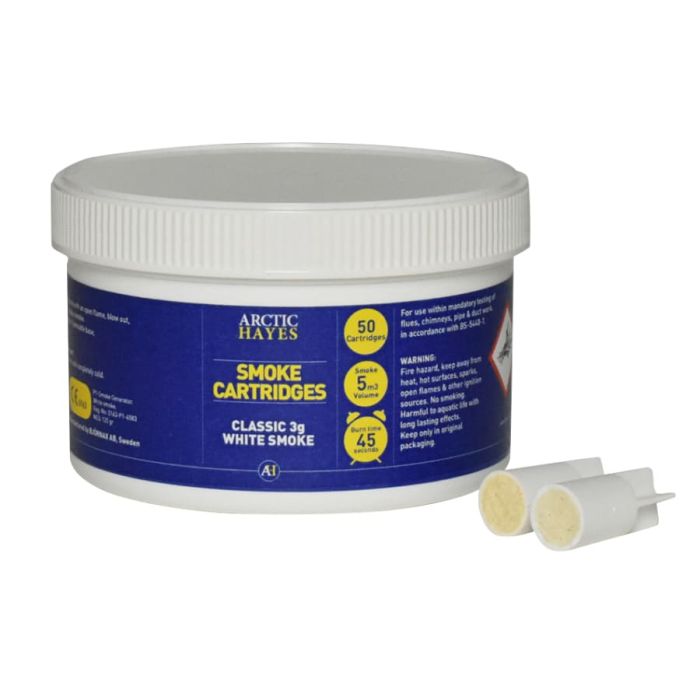 Arctic Hayes 333003C 3g Smoke Cartridges White