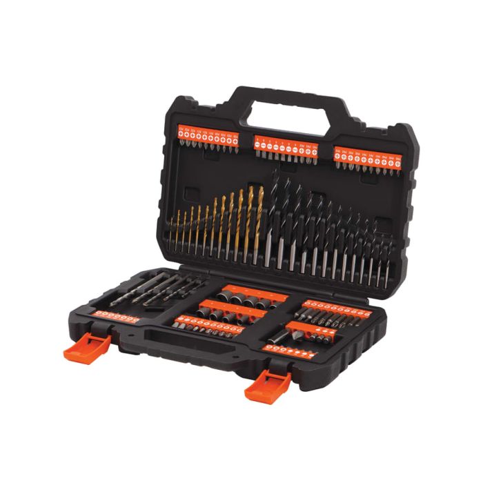 Black + Decker A7200XJ 109 Piece Mixed Drilling and Screwdriving Set