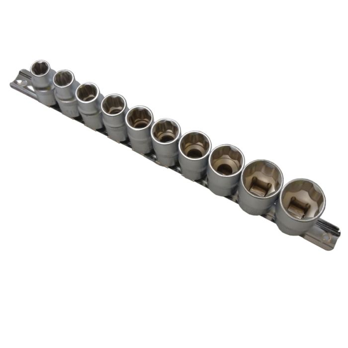 Bluespot Tools 01526 1/2in Drive Socket Set 10 Piece