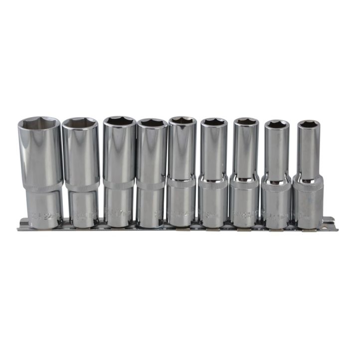 Bluespot Tools 01541 1/2in Drive Deep Socket Set 9 Piece