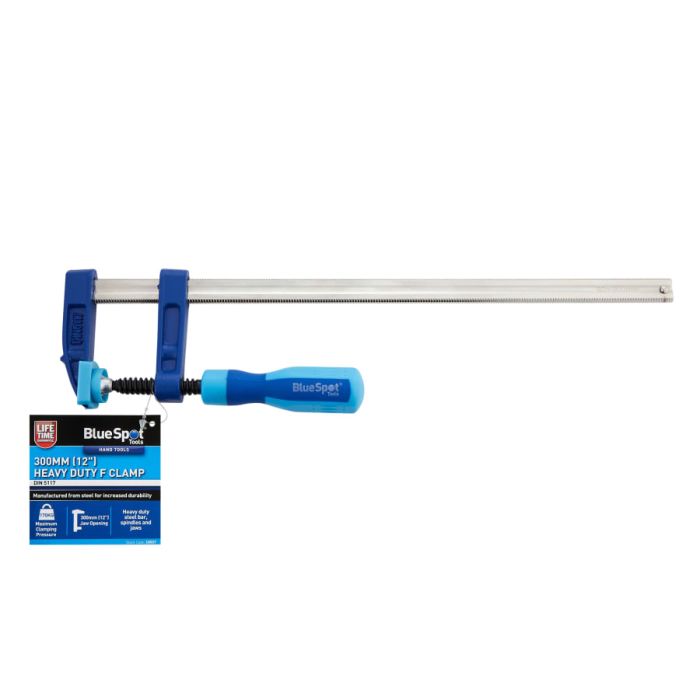 Bluespot Tools 10037 Heavy-Duty F-Clamp 50 × 300mm
