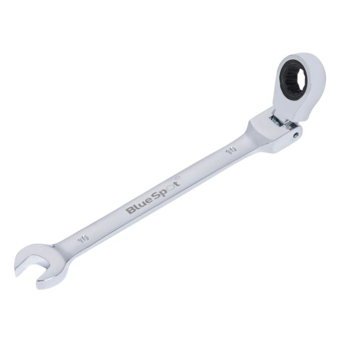 Bluespot Tools 5102 10mm 180° Flexible Head Ratchet Spanner