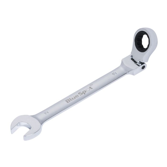 Bluespot Tools 5115 19mm 180° Flexible Head Ratchet Spanner