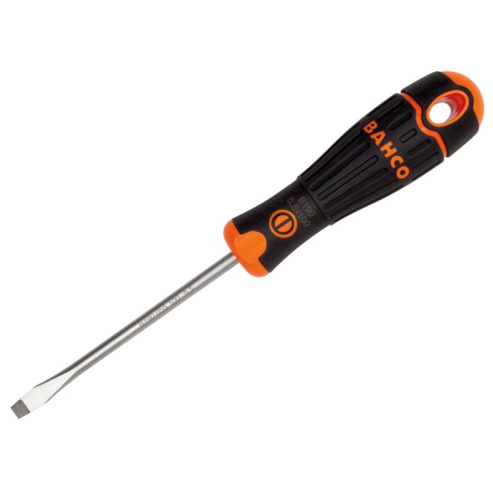 Bahco B190040100 Slotted Screwdriver 4.0 x 100mm