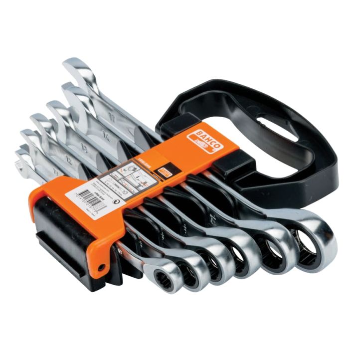 Bahco 1RMSH6 6 Piece Combination Wrench Set