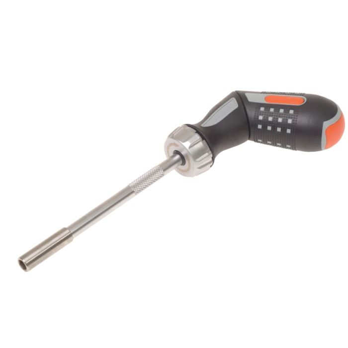 Bahco 808050P Pistol Ratchet Screwdriver with 6 Bits