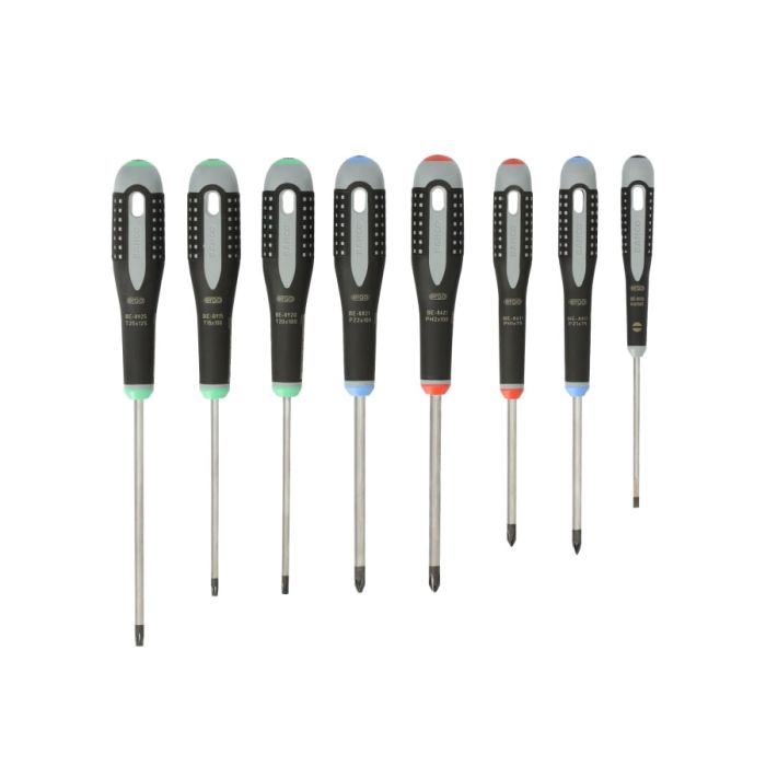 Bahco BE9872 ERGO™ 8 Piece Screwdriver Set