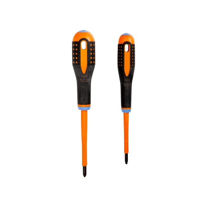 Bahco BE9890S ERGO™ VDE Insulated Screwdriver Set 2 Piece