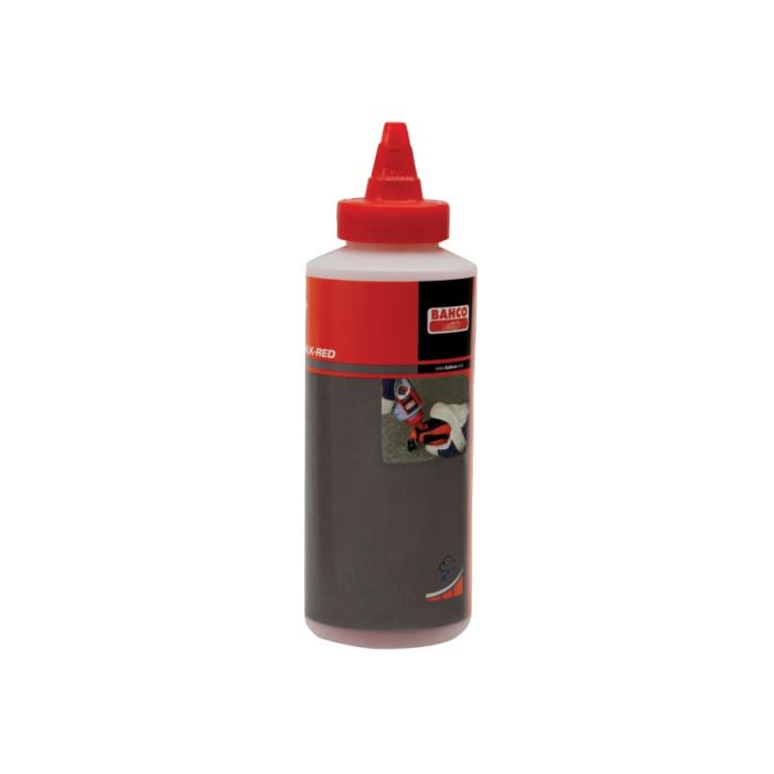 Bahco CHALKRED Marking Chalk Pour Bottle Red