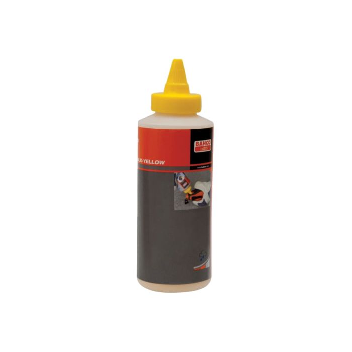 Bahco CHALKYELLOW Marking Chalk Pour Bottle Yellow