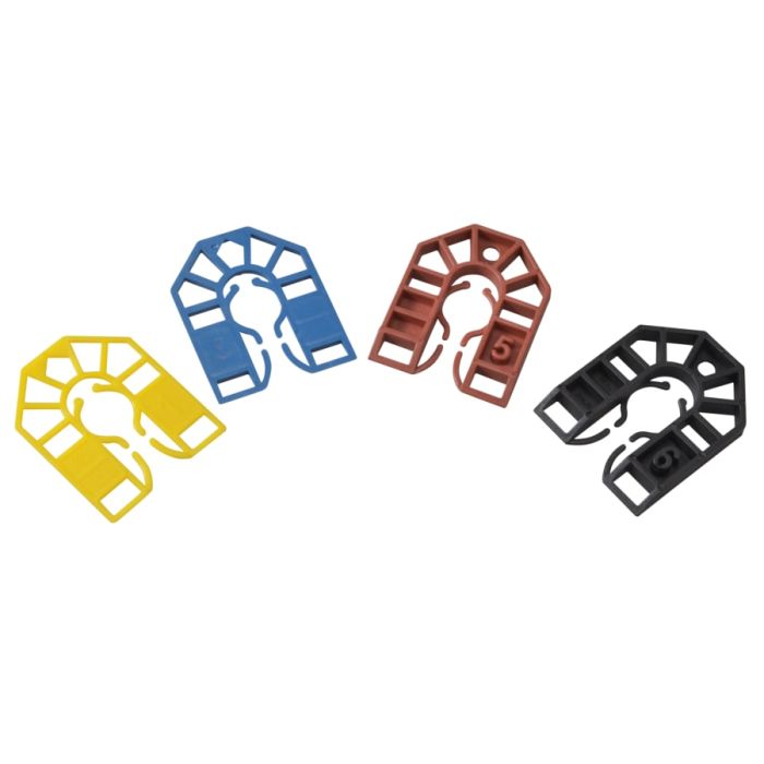 Broadfix USMAC100UK U-Shim Mixed Clam Pack 100