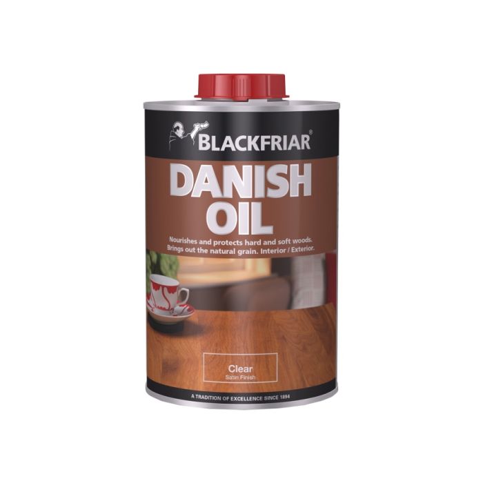 Blackfriar BF0771001D1 Danish Oil Clear 1 Litre