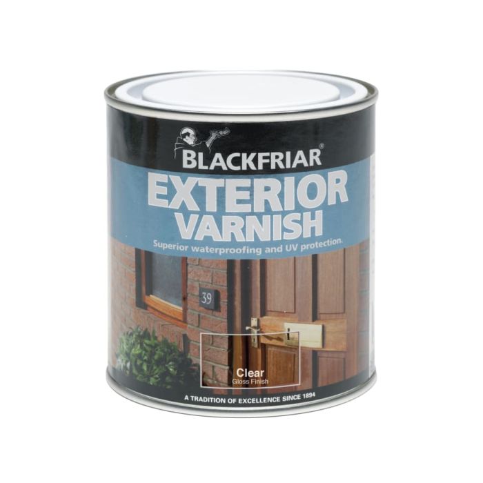 Blackfriar BF0090002F3 Exterior Varnish UV77 Clear Satin 250ml