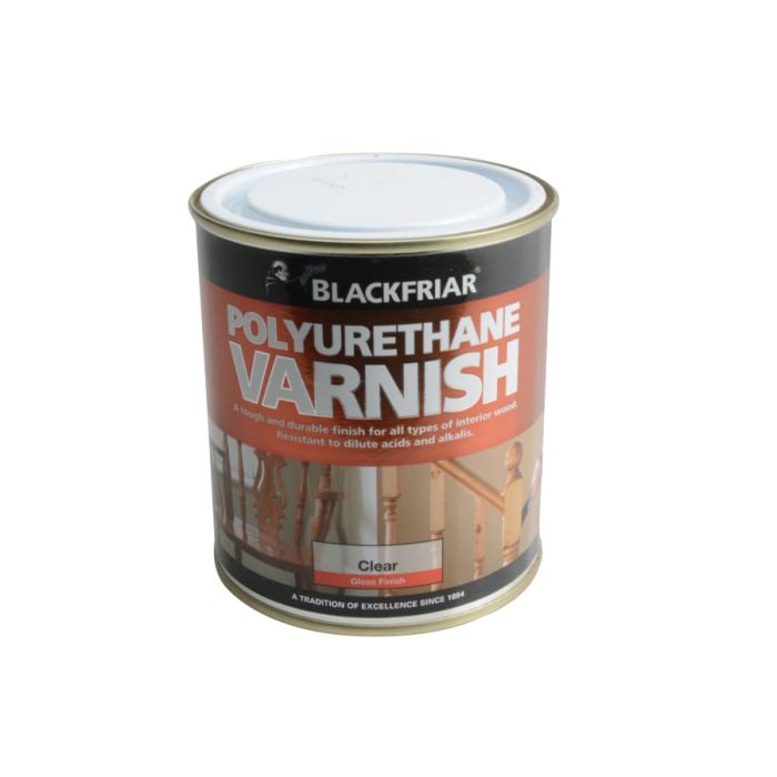 Blackfriar BF0230001E1 Polyurethane Varnish Clear Gloss 500ml