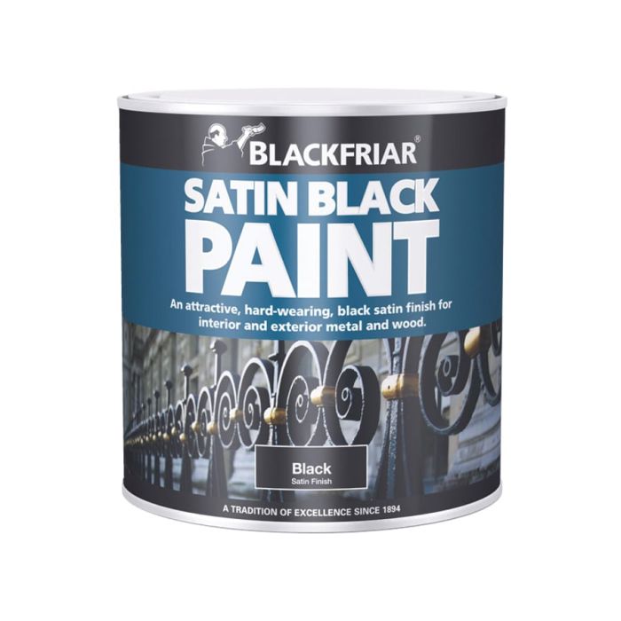 Blackfriar BF0520003X1 125ml Satin Black Paint